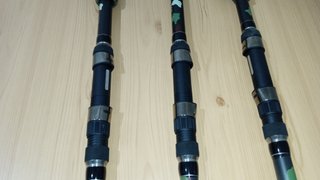 3 CAÑAS TELESCOPICAS Z FISH 3,60 3,5LB + FUNDA.