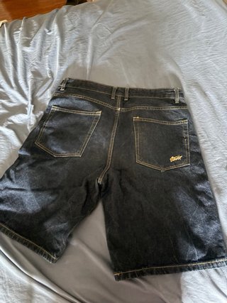 Pantalones cortos vaqueros azules