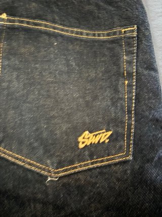 Pantalones cortos vaqueros azules
