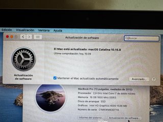 MacBook Pro 13 Apple Argento