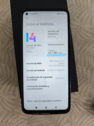 Xiaomi Mi 10T Pro 5G 128GB Nero