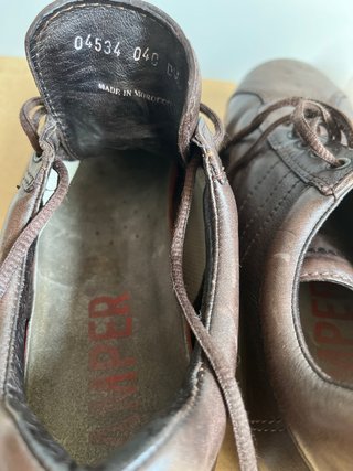 Zapatillas de piel Camper talla 41