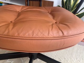 Silla de trabajo IKEA ALEFJÄLL Piel Marrón