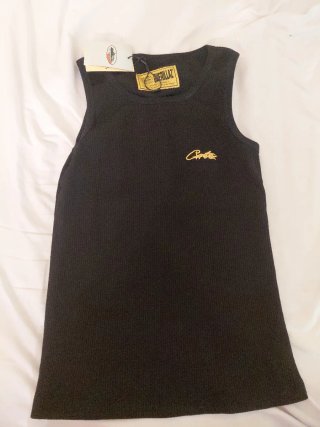 Camiseta tirantes Corteiz negra