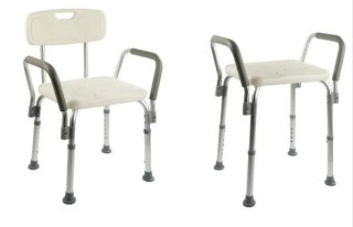 Silla de ducha con reposabrazos