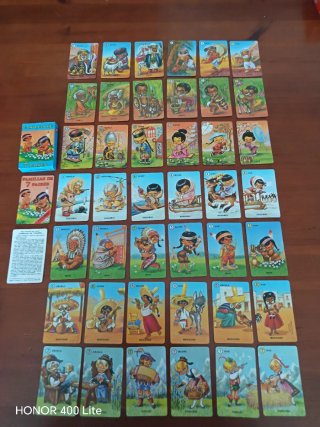 Baraja Infantil Familias 7 Paises
