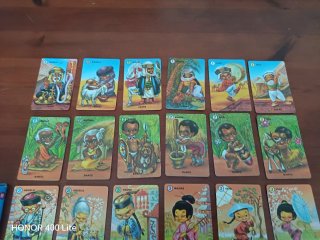 Baraja Infantil Familias 7 Paises
