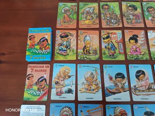Baraja Infantil Familias 7 Paises