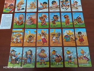 Baraja Infantil Familias 7 Paises