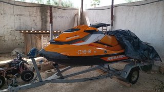 Sea Doo GTIse Naranja
