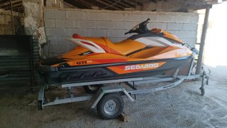 Sea Doo GTIse Naranja