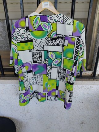 Conjunto falda y blusa verano mujer verde