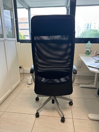 Silla de trabajo Markus Ikea Negra