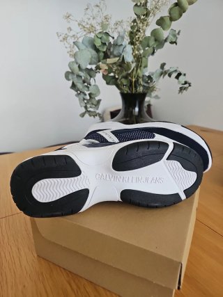 Calvin Klein Bambas Deportivas Azul/Blanco