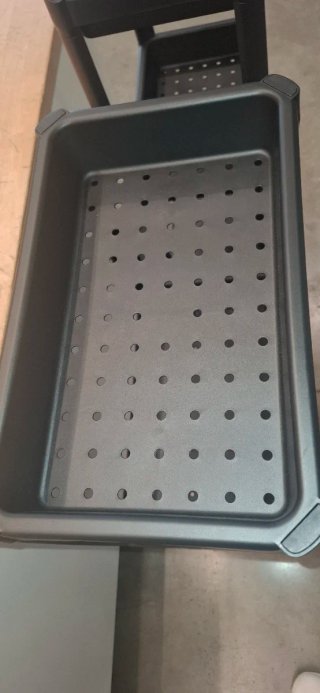 Scaffale Vesken IKEA Nero in Plastica