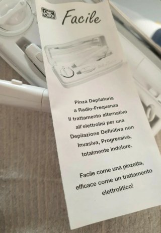 Pinzetta Elettronica Bianca