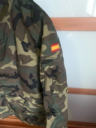 Chaquetón militar camuflaje