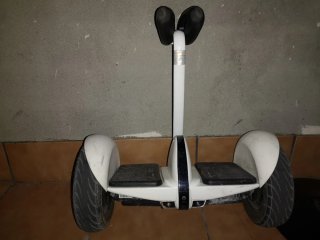 Patinete eléctrico blanco