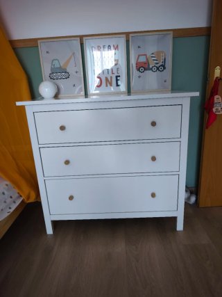 Cómoda Hemnes Blanca Madera