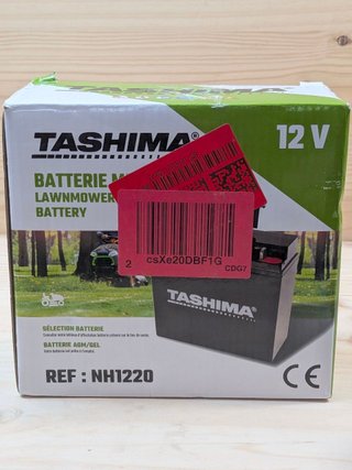 Batería Tashima NH1220/NH1218 12V 20Ah AGM