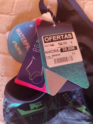Bañador mujer nuevo con etiqueta