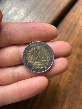 Moneda conmemorativa Belgica 2024
