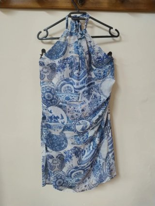 Vestito Silvian Heach Stampa Maiolica Tg 44