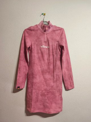 Vestido ajustado deportivo Ellesse rosa