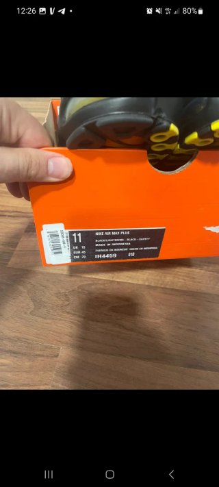 Nike Air Max Plus TN black lightning