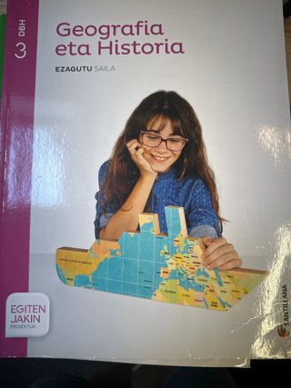 Geografia eta historia, DBH 3 Egiten Jakin proi...