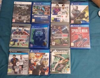 Lote Juegos PS3 y PS4 Usados