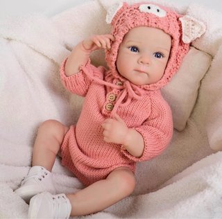 Muñeca Reborn Silicona 45cm