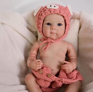 Muñeca Reborn Silicona 45cm