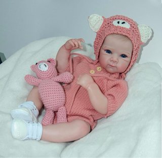 Muñeca Reborn Silicona 45cm