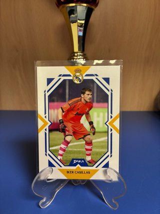 Tarjeta Iker Casillas Real Madrid