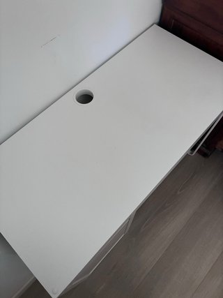 Mesa de trabajo IKEA MICKE blanca