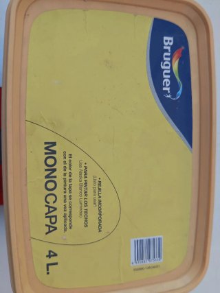 Pintura Monocapa Ocre Natural