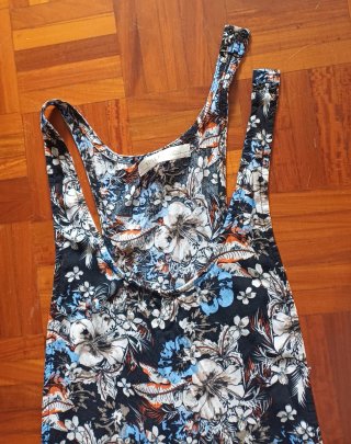 Peto corto Still Fashion floral Talla S