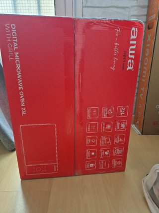 Microondas AIWA 23L 800W con Grill 1000W