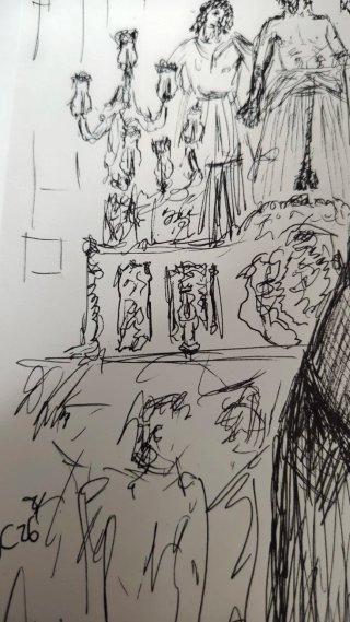 "Despojado" Dibujo original