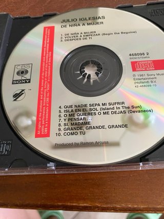 CD Julio Iglesias - Romantico