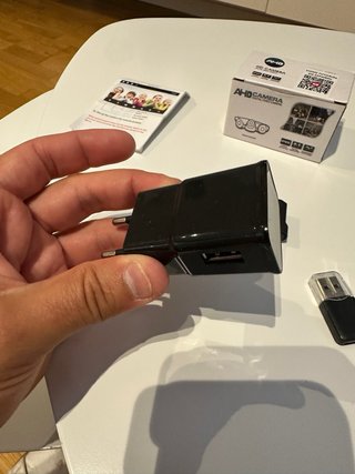 Cámara Espía Cargador HD Wifi