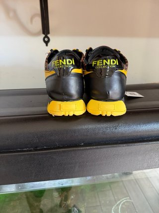 Scarpe Fendi Marrone Giallo