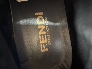 Scarpe Fendi Marrone Giallo