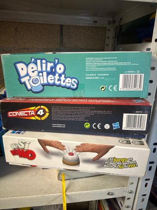 Juegos de mesa Hasbro: Delirio Toilettes, Conecta