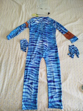 Disfraz Avatar niño talla 140