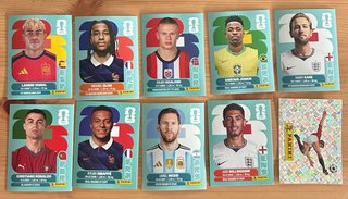 Cromos Panini - estrellas del mundial