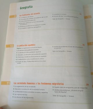Libro geografía e historia