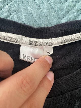 Camiseta Kenzo Tiger Negra Talla S