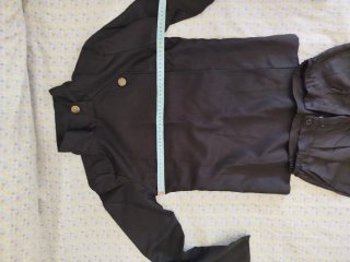 Disfraz negro uniforme escolar Cosplay